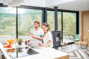Our streamlined process for spraying UPVC windows and doors